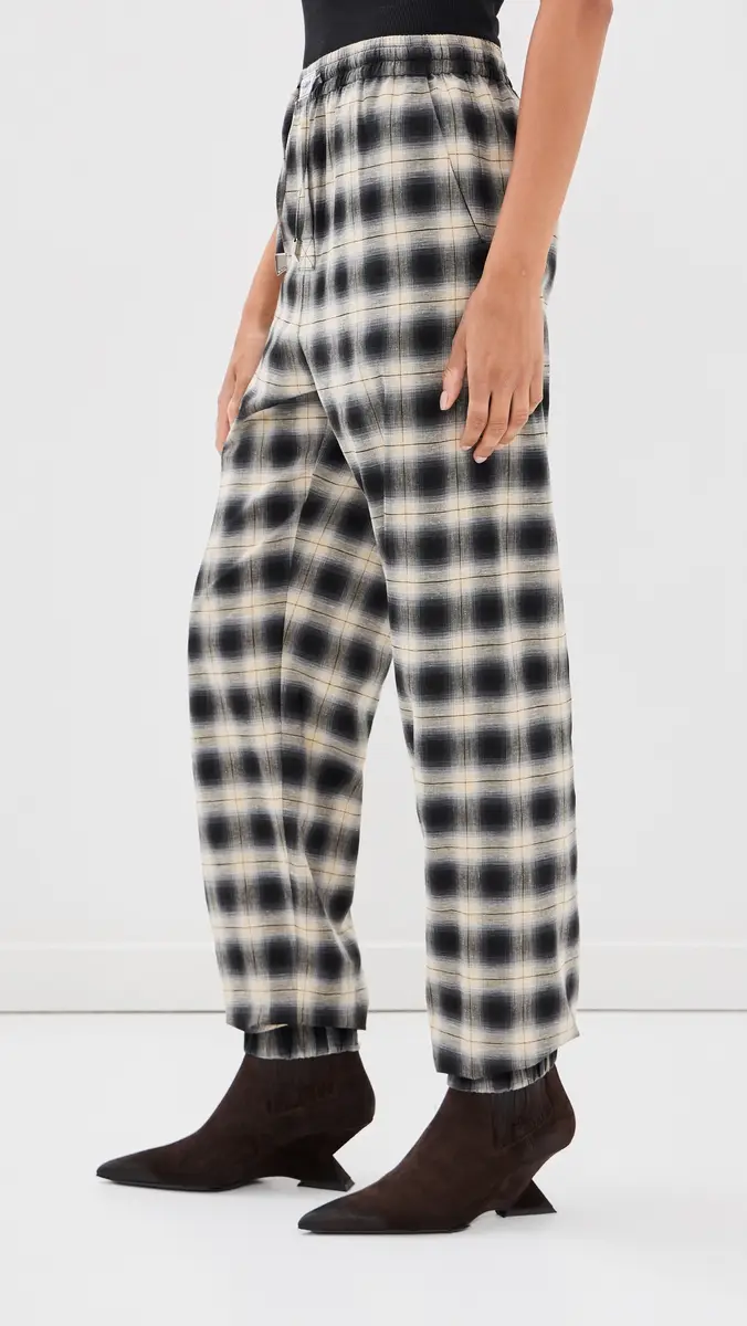 The Attico Long Check Balloon Pants | Thumbnail 5