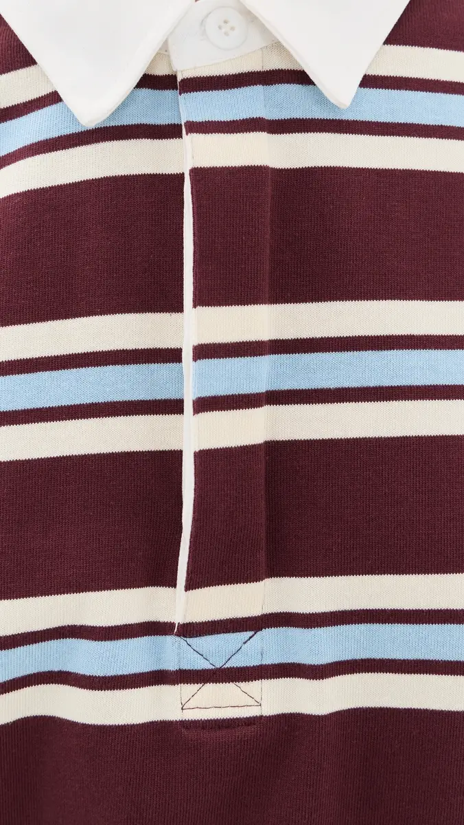 Joe's Jeans The Dylan Oversized Rugby Shirt | Thumbnail 6 Joe's Jeans The Dylan Oversized Rugby Shirt | Thumbnail 6