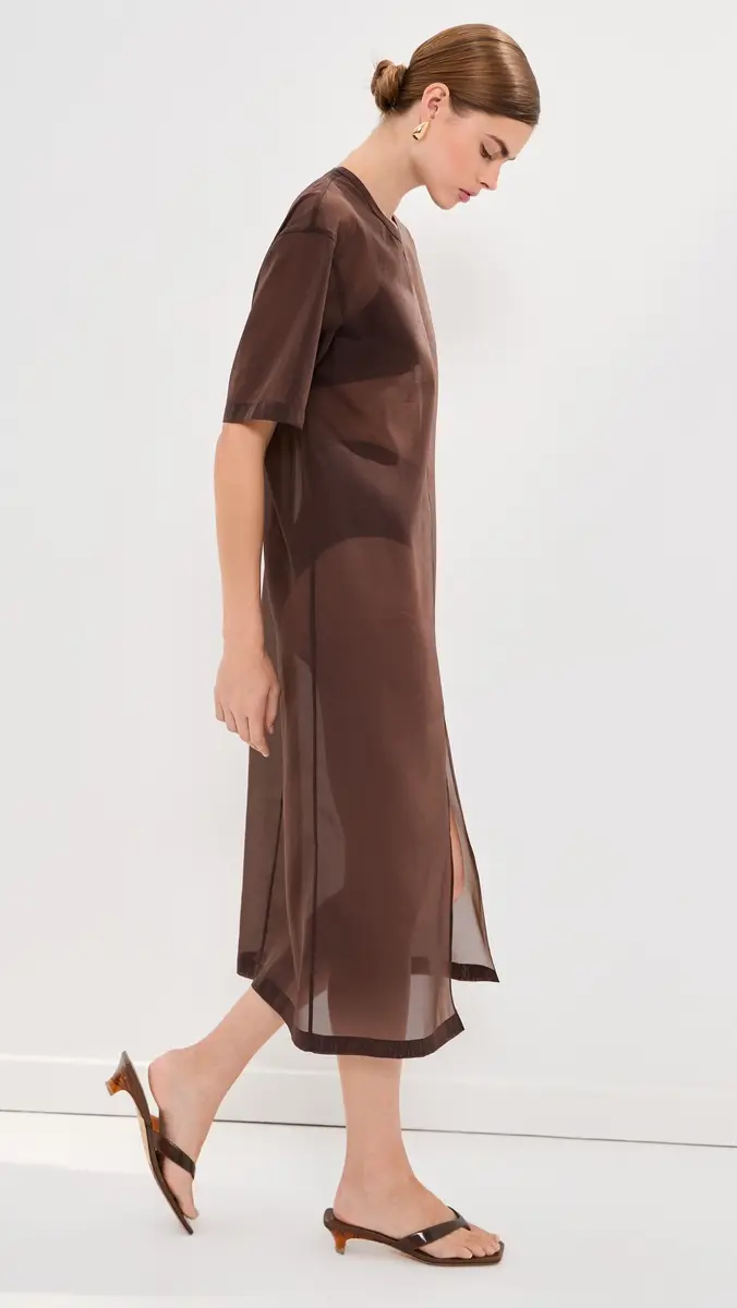LE BOP Organza Midi Dress | Thumbnail 4 LE BOP Organza Midi Dress | Thumbnail 4