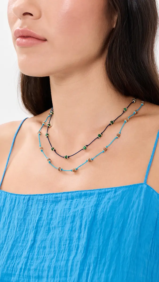 Madewell Beaded Silk Necklace | Thumbnail 3 Madewell Beaded Silk Necklace | Thumbnail 3