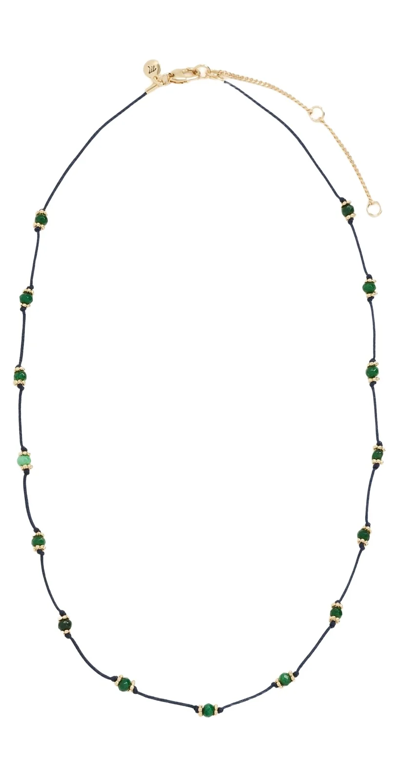 Beaded Silk Necklace
