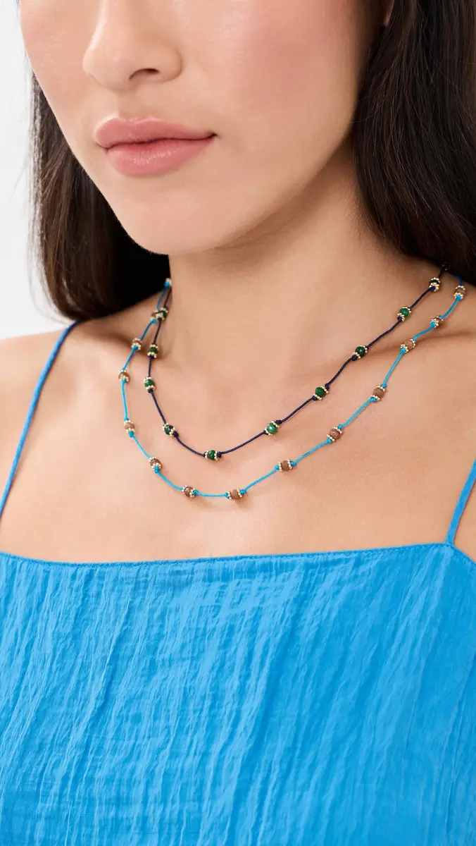 Madewell Beaded Silk Necklace | Thumbnail 3 Madewell Beaded Silk Necklace | Thumbnail 3