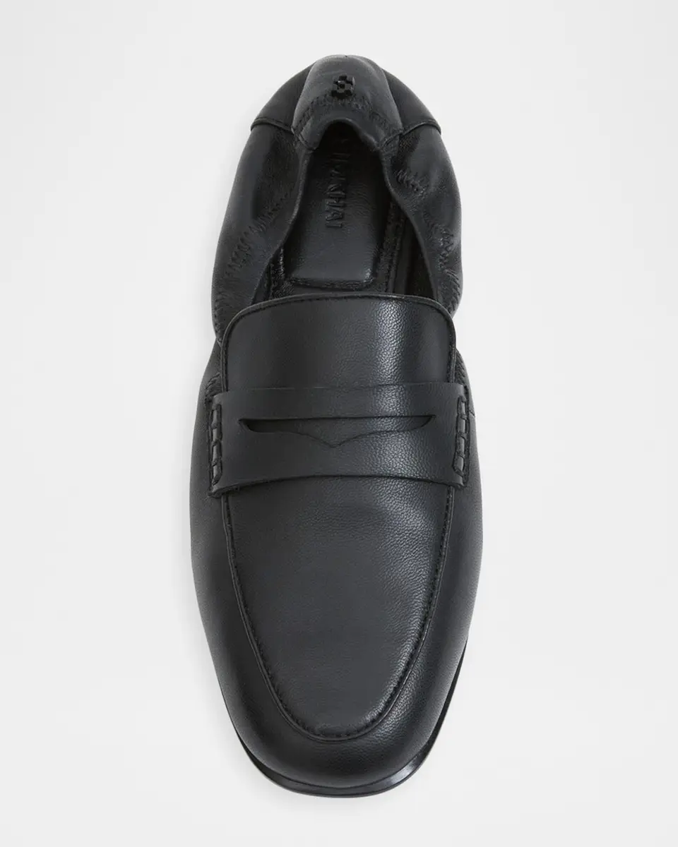 Simkhai Danna Leather Scrunched Loafers | Thumbnail 3 Simkhai Danna Leather Scrunched Loafers | Thumbnail 3
