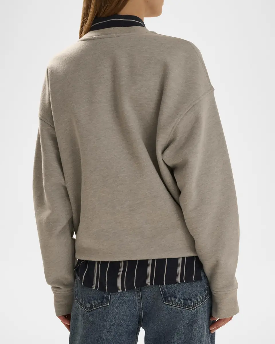 Favorite Daughter The Embroidery Collegiate Sweatshirt | Thumbnail 3