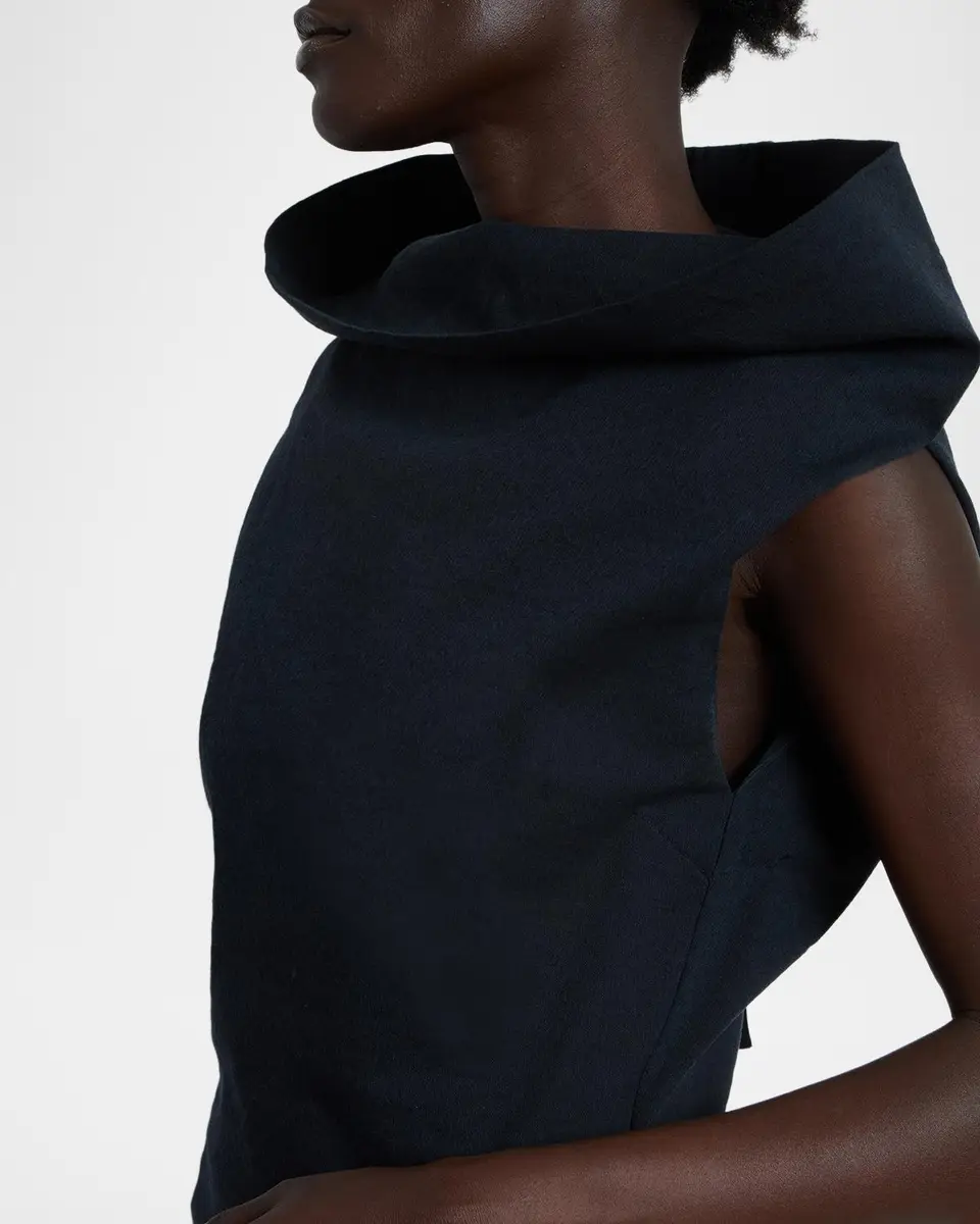 Issey Miyake Allow Funnel Neck Shirt | Thumbnail 5