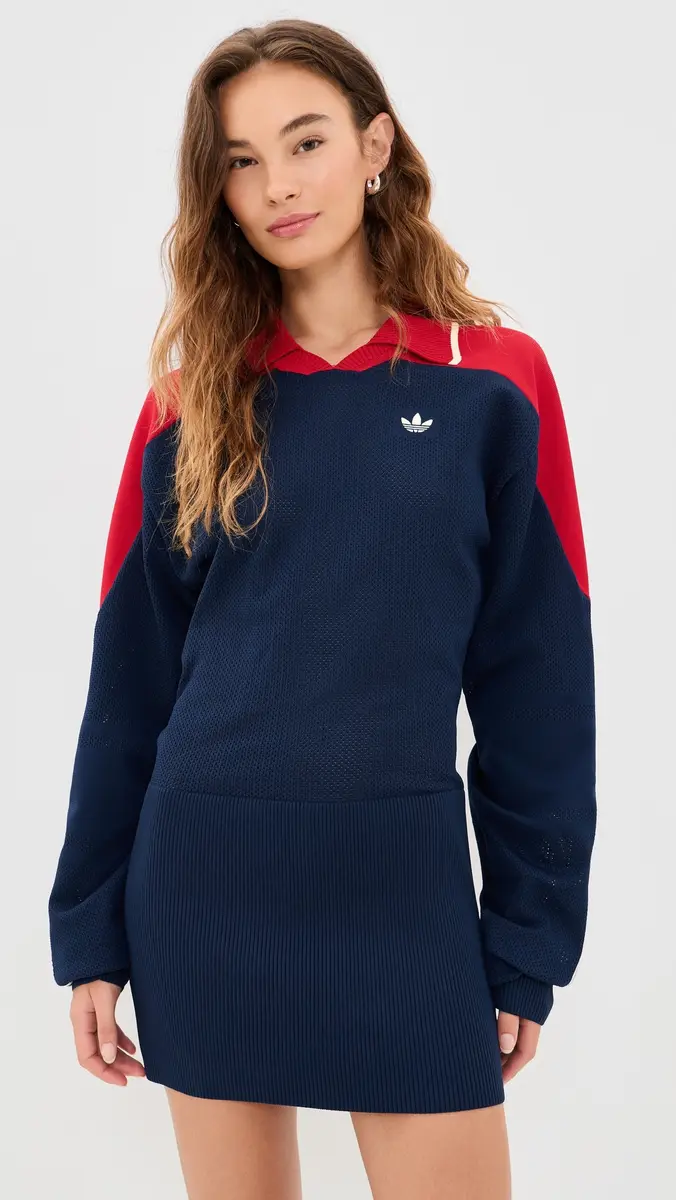 Adidas Polo Jersey Dress | Thumbnail 2