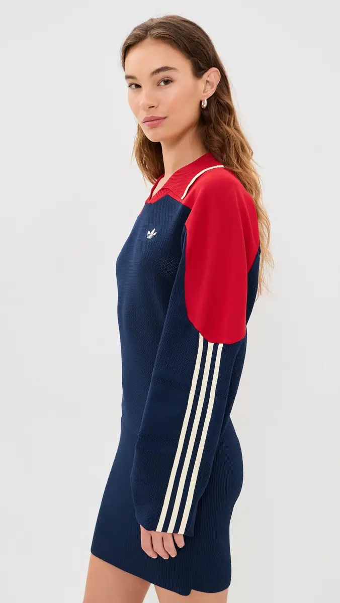 Adidas Polo Jersey Dress | Thumbnail 4