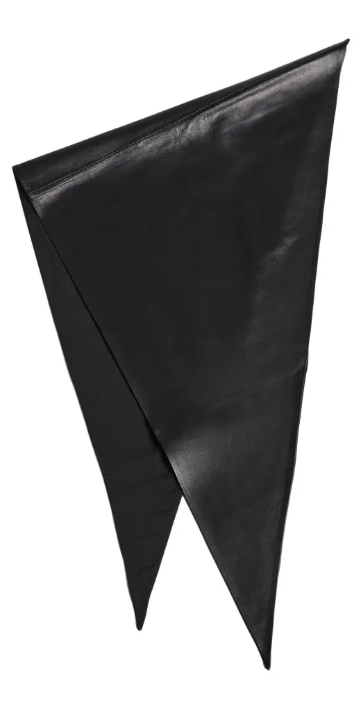 Sea Caitlin Leather Bandana Black One Size | Image 1 Sea Caitlin Leather Bandana Black One Size | Image 1