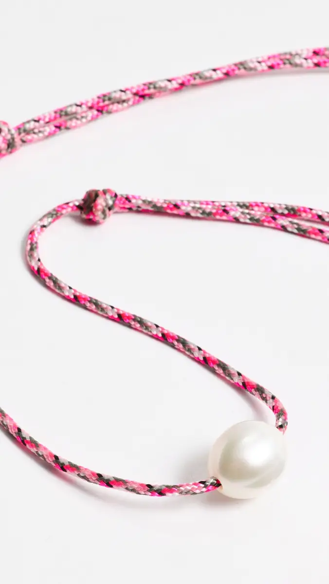 Zoë Chicco Baroque Pearl Paracord Necklace | Thumbnail 5 Zoë Chicco Baroque Pearl Paracord Necklace | Thumbnail 5
