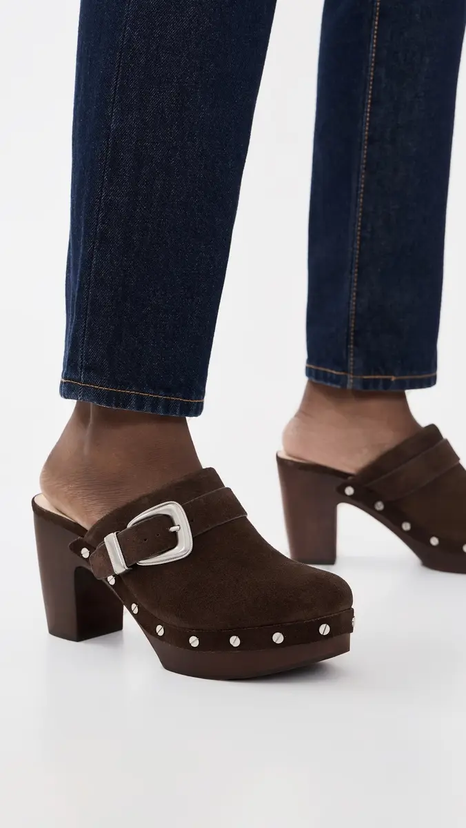 Veronica Beard Larken Clogs | Thumbnail 3 Veronica Beard Larken Clogs | Thumbnail 3