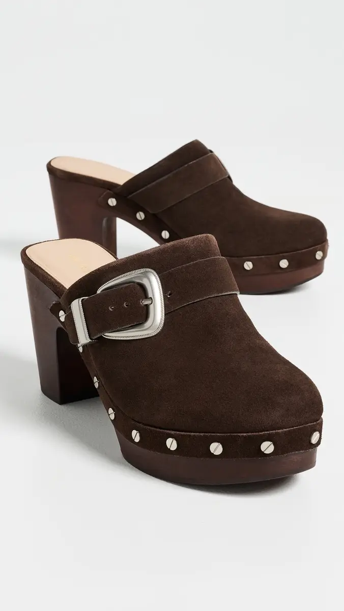 Veronica Beard Larken Clogs | Thumbnail 5 Veronica Beard Larken Clogs | Thumbnail 5