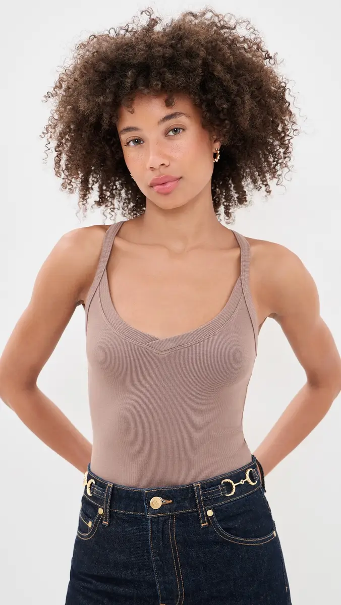 L'Agence Wrenna Racerback Thong Bodysuit | Thumbnail 2