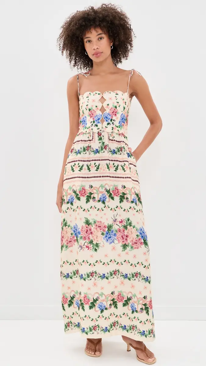 Agua Bendita Julia Ivy Maxi Dress | Thumbnail 2