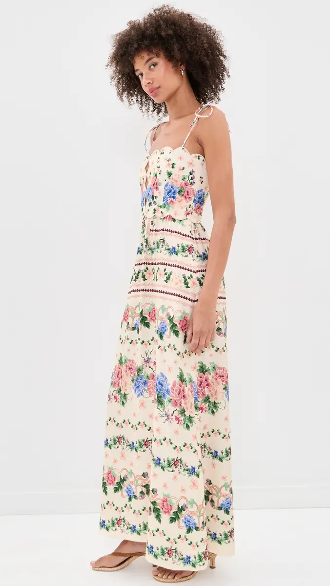 Agua Bendita Julia Ivy Maxi Dress | Thumbnail 4