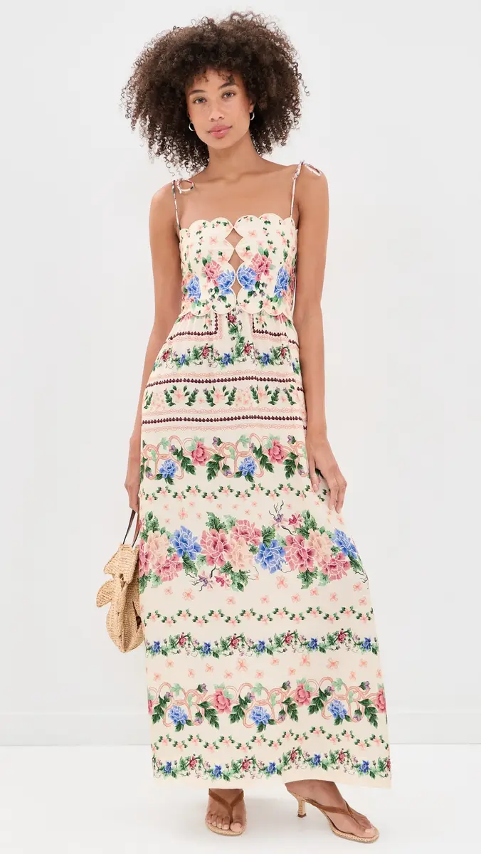 Agua Bendita Julia Ivy Maxi Dress | Thumbnail 5