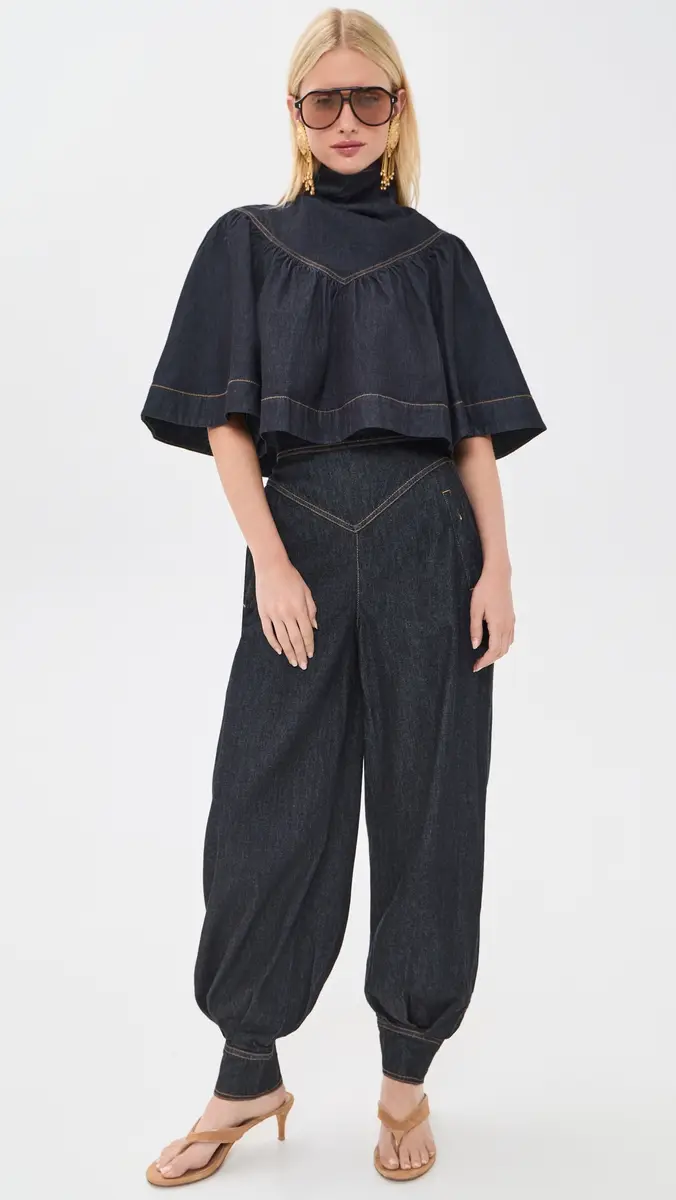 Zimmermann Denim Balloon Jeans | Thumbnail 5 Zimmermann Denim Balloon Jeans | Thumbnail 5