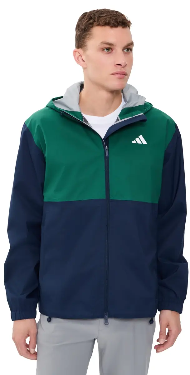 Adidas Golf Ultimate365 Climaproof Full-Zip Jacket Collegiate Navy | Image 1 Adidas Golf Ultimate365 Climaproof Full-Zip Jacket Collegiate Navy | Image 1