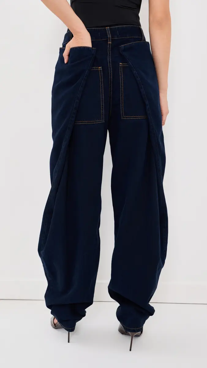 Tibi Aleda Denim Jeans | Thumbnail 4 Tibi Aleda Denim Jeans | Thumbnail 4