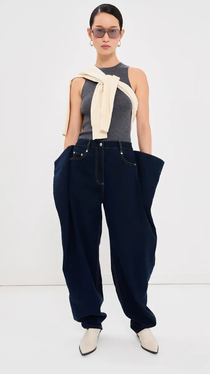 Tibi Aleda Denim Jeans | Thumbnail 6 Tibi Aleda Denim Jeans | Thumbnail 6