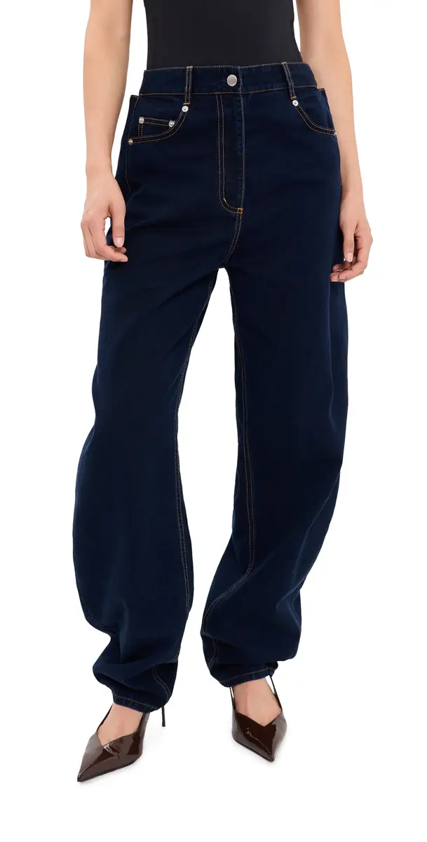 Tibi Aleda Denim Jeans Indigo | Image 1 Tibi Aleda Denim Jeans Indigo | Image 1