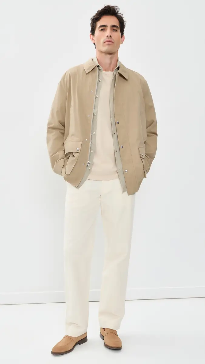 Vince Lightweight Barn Jacket | Thumbnail 5 Vince Lightweight Barn Jacket | Thumbnail 5