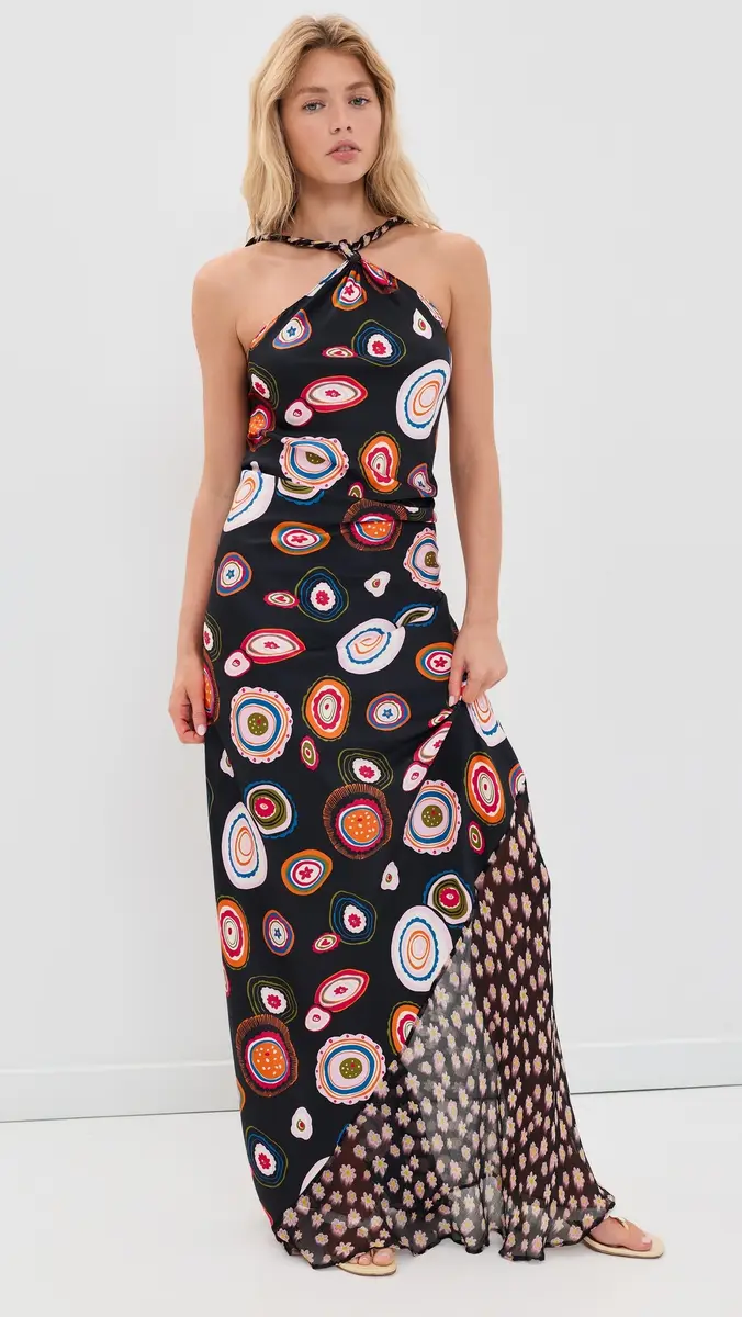 Staud Charli Silk Dress | Thumbnail 2 Staud Charli Silk Dress | Thumbnail 2