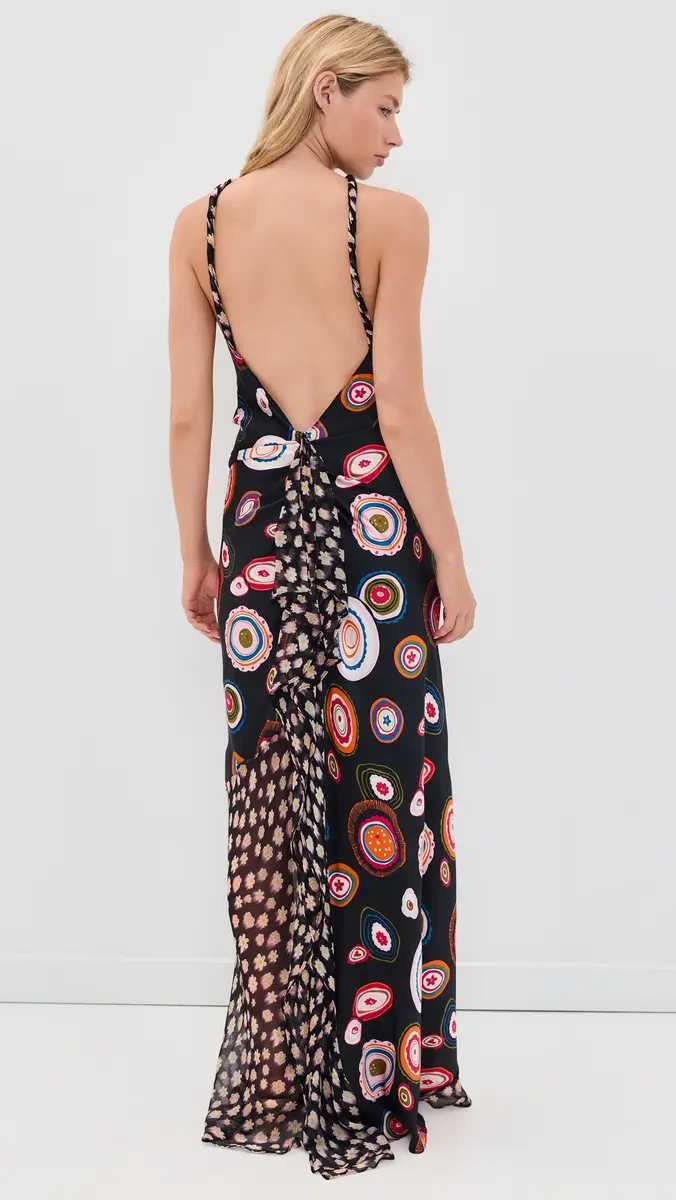 Staud Charli Silk Dress | Thumbnail 3 Staud Charli Silk Dress | Thumbnail 3