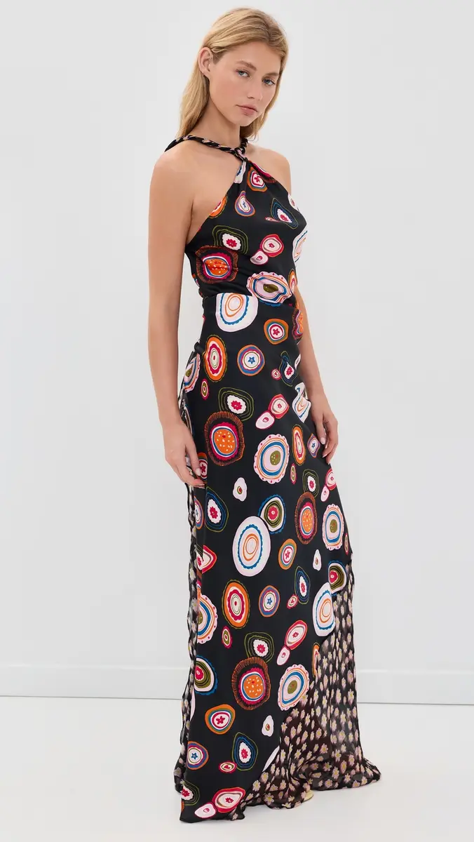 Staud Charli Silk Dress | Thumbnail 4 Staud Charli Silk Dress | Thumbnail 4