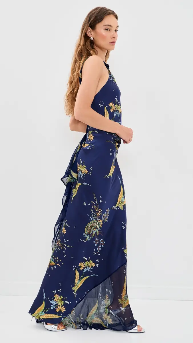 Staud Charli Silk Dress | Thumbnail 4 Staud Charli Silk Dress | Thumbnail 4