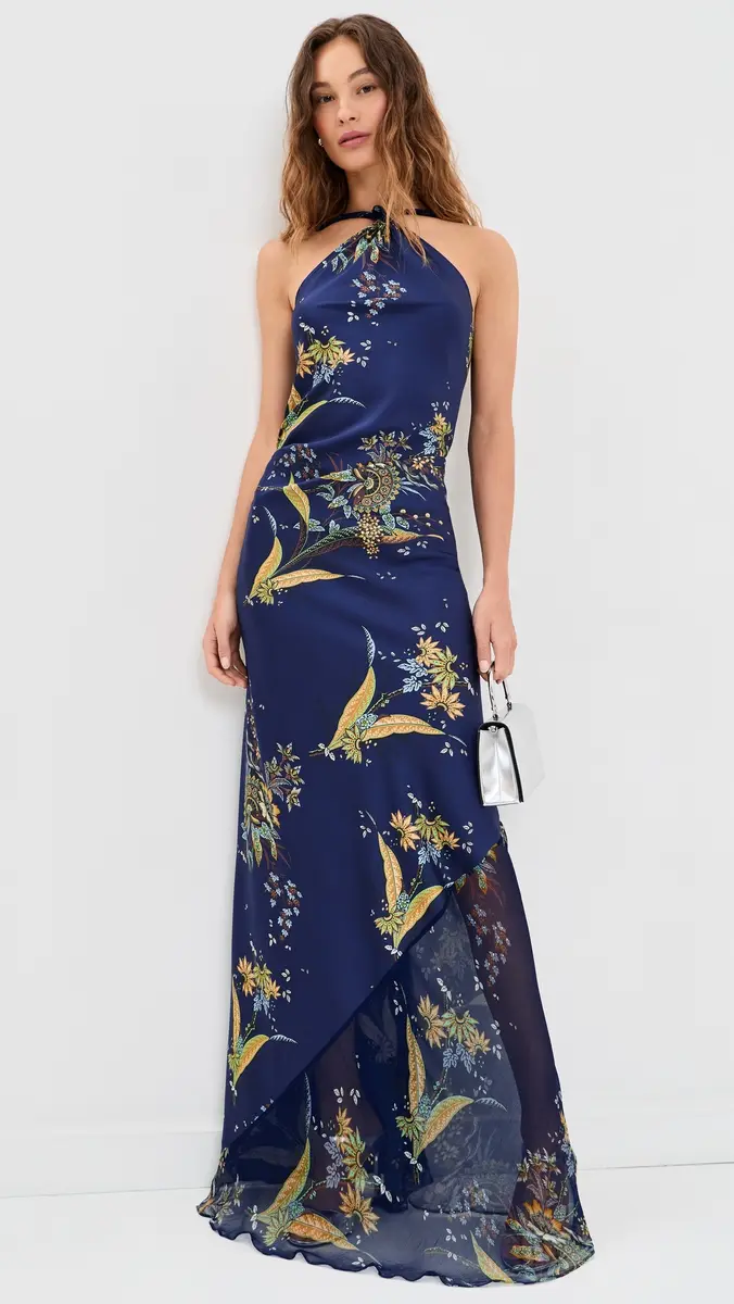 Staud Charli Silk Dress | Thumbnail 5 Staud Charli Silk Dress | Thumbnail 5