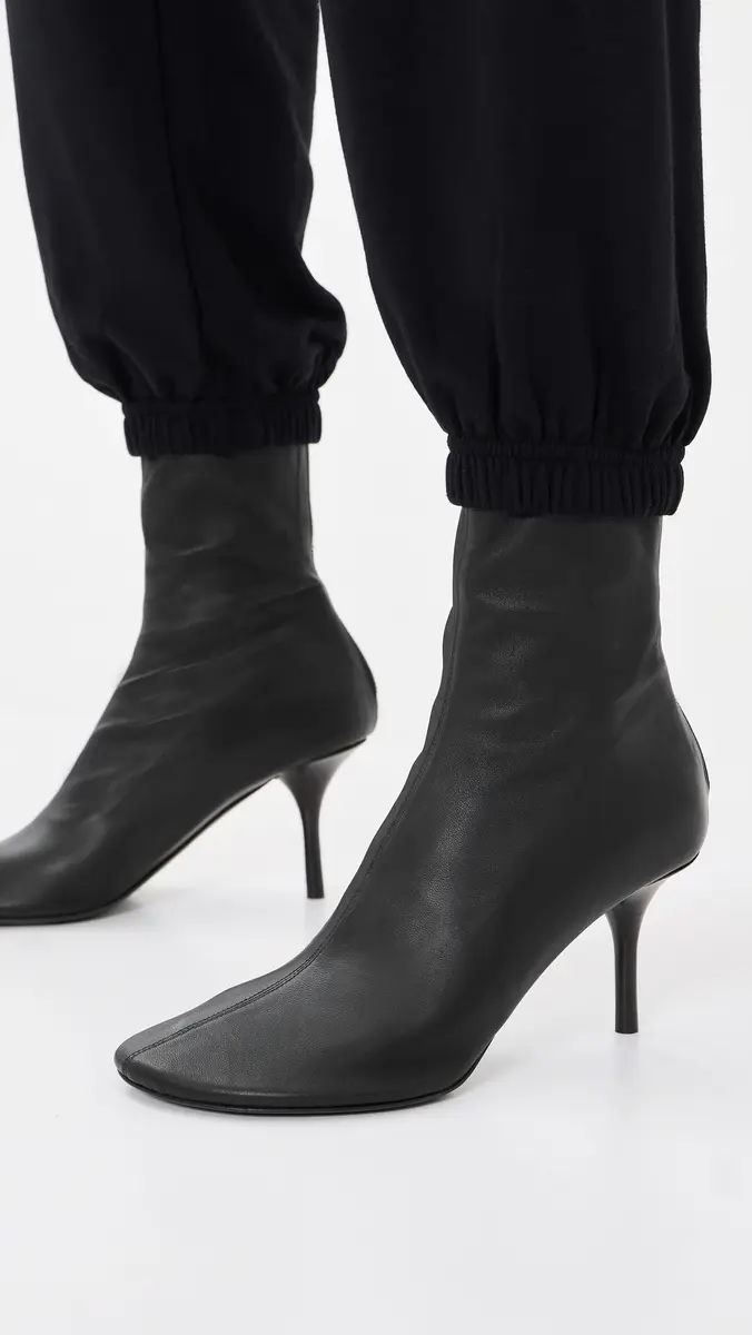 Acne Studios Stretch Leather Ankle Boots | Thumbnail 3