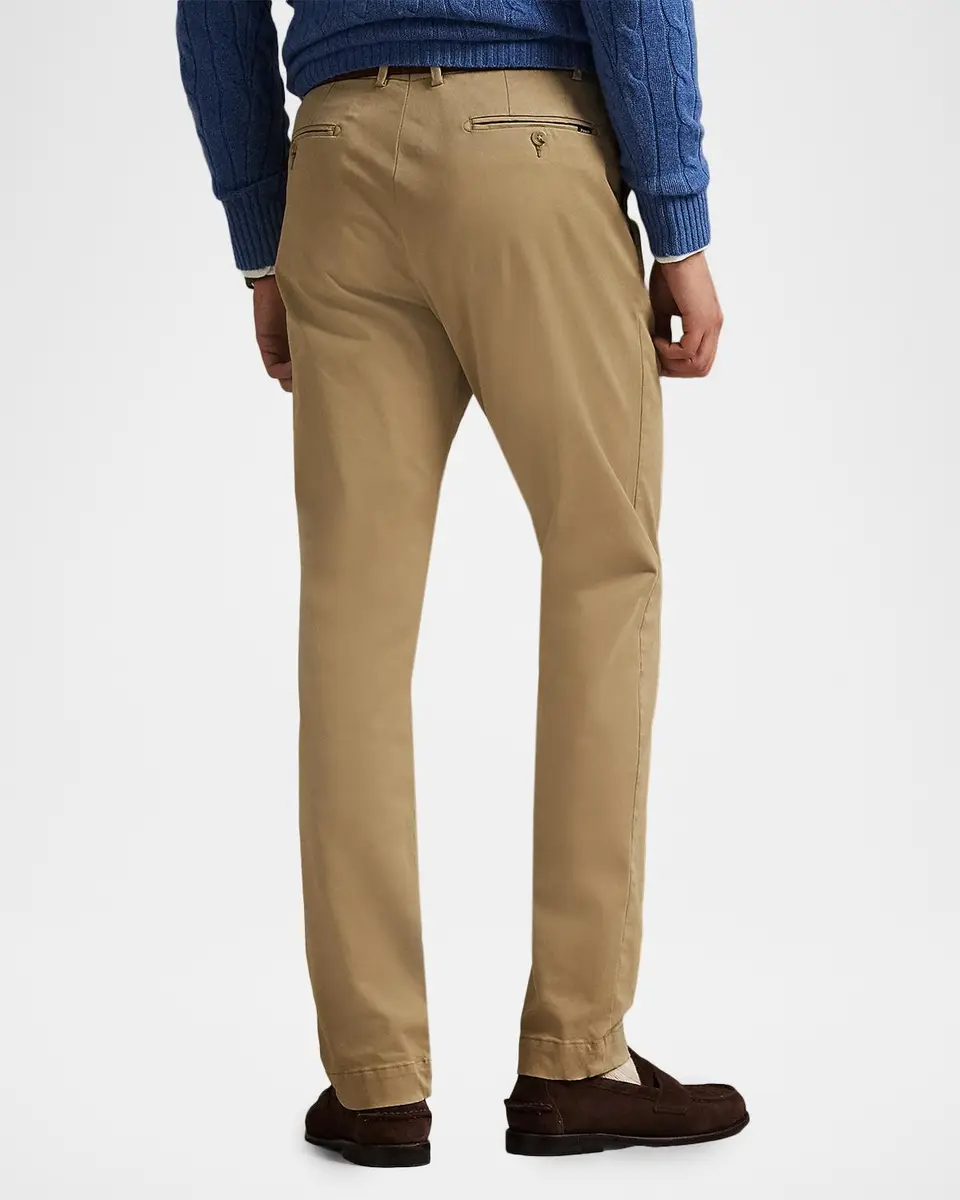 Polo Ralph Lauren Men's Slim-Fit New England Sateen Chino Pants | Thumbnail 3 Polo Ralph Lauren Men's Slim-Fit New England Sateen Chino Pants | Thumbnail 3