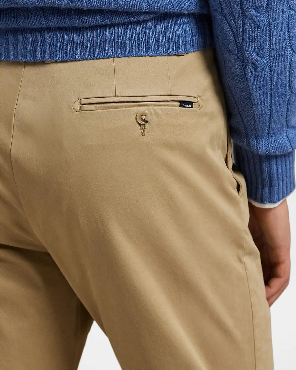Polo Ralph Lauren Men's Slim-Fit New England Sateen Chino Pants | Thumbnail 5 Polo Ralph Lauren Men's Slim-Fit New England Sateen Chino Pants | Thumbnail 5
