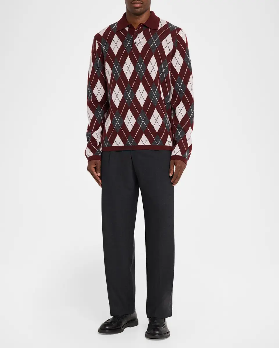 Simkhai Men's Julian Tapered-Leg Pleated Trousers | Thumbnail 2 Simkhai Men's Julian Tapered-Leg Pleated Trousers | Thumbnail 2