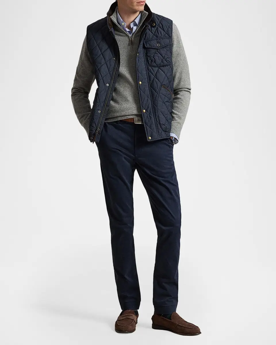 Polo Ralph Lauren Men's Slim-Fit New England Sateen Chino Pants | Thumbnail 2 Polo Ralph Lauren Men's Slim-Fit New England Sateen Chino Pants | Thumbnail 2