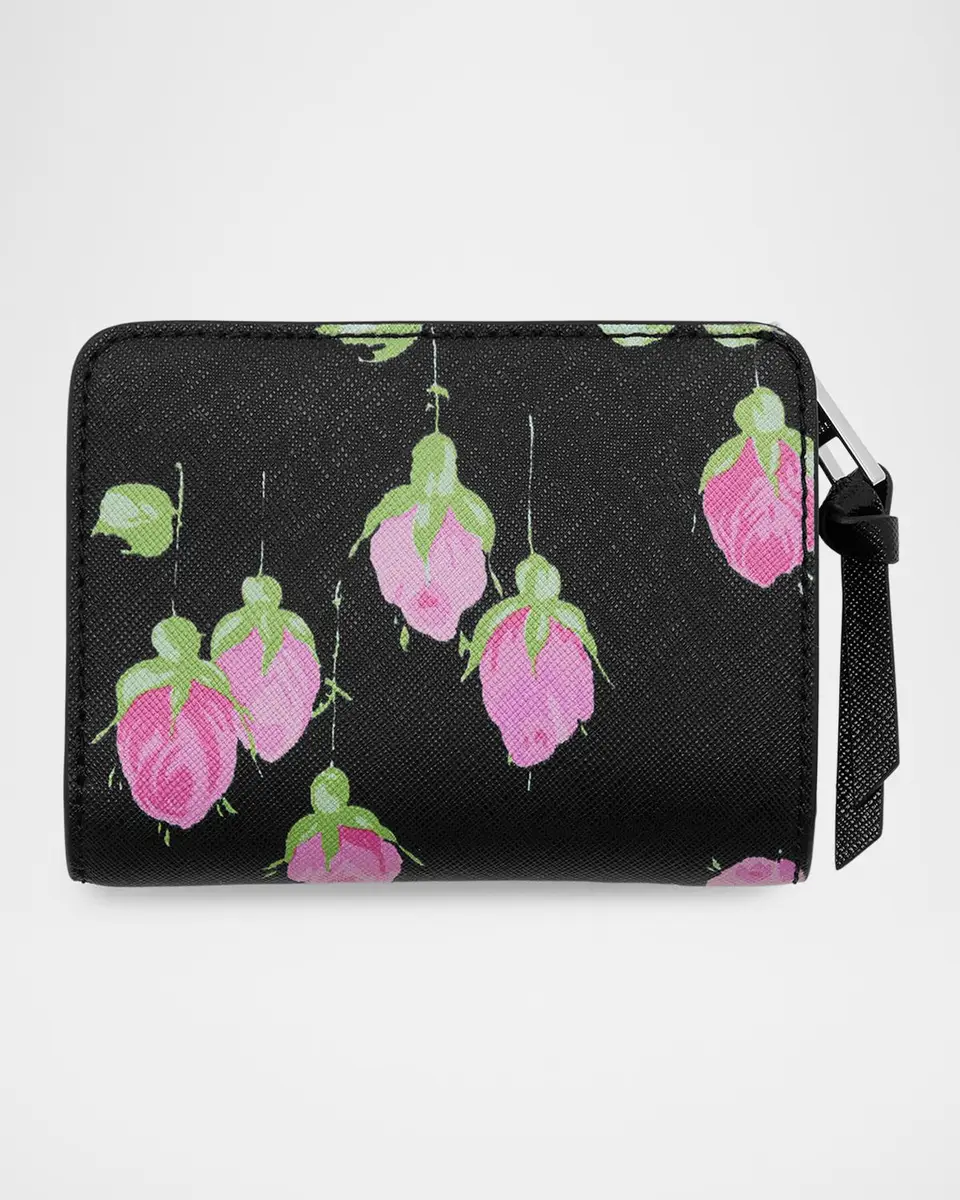 Marc Jacobs Snapshot Mini Compact Wallet in Vintage Floral Leather | Thumbnail 3 Marc Jacobs Snapshot Mini Compact Wallet in Vintage Floral Leather | Thumbnail 3