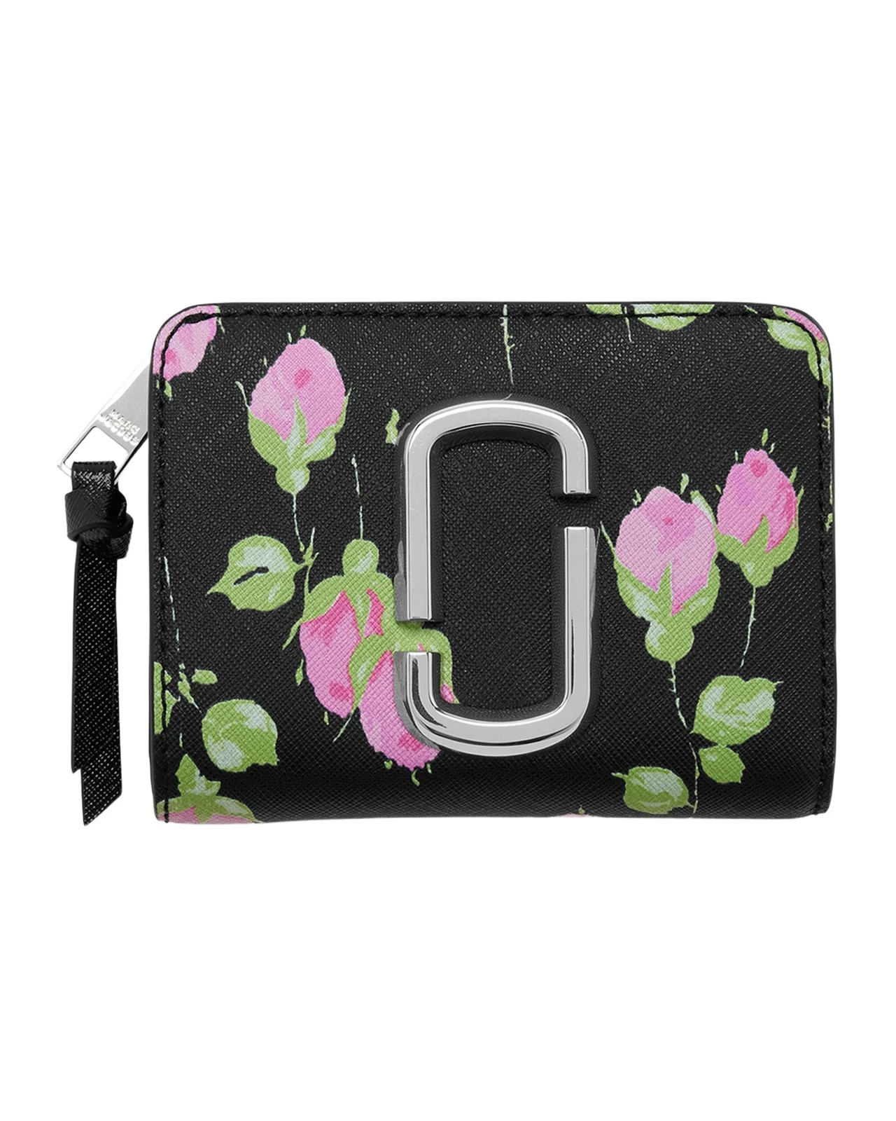 Snapshot Mini Compact Wallet in Vintage Floral Leather Snapshot Mini Compact Wallet in Vintage Floral Leather