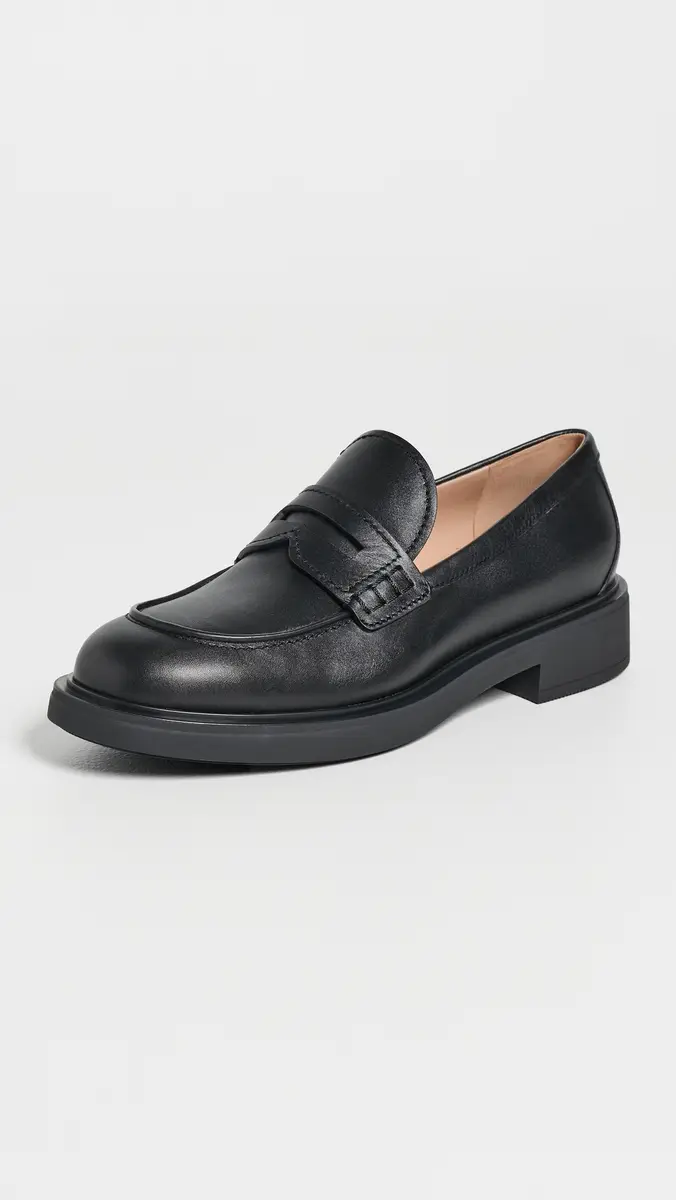 Gianvito Rossi Leather Loafers | Thumbnail 2 Gianvito Rossi Leather Loafers | Thumbnail 2