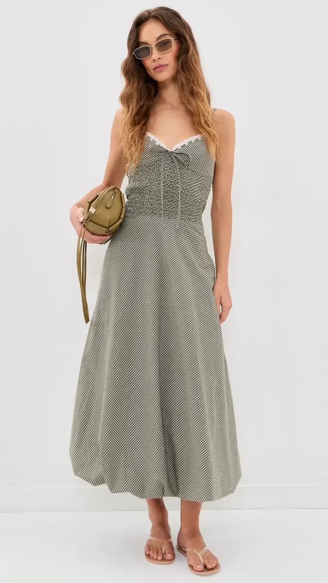 House of Sunny Gingham Balloon Cami Dress | Thumbnail 2 House of Sunny Gingham Balloon Cami Dress | Thumbnail 2