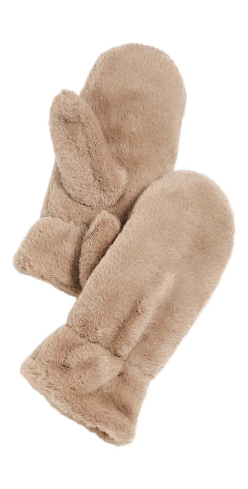 Faux Fur Mittens