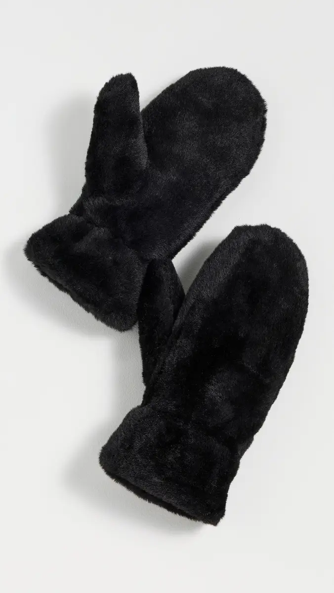 Hat Attack Faux Fur Mittens | Thumbnail 2 Hat Attack Faux Fur Mittens | Thumbnail 2