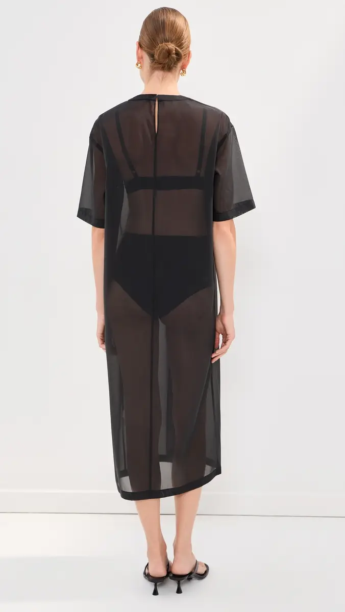 LE BOP Organza Midi Dress | Thumbnail 3 LE BOP Organza Midi Dress | Thumbnail 3
