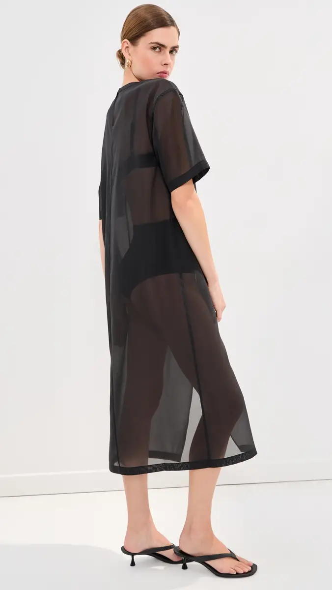 LE BOP Organza Midi Dress | Thumbnail 4 LE BOP Organza Midi Dress | Thumbnail 4