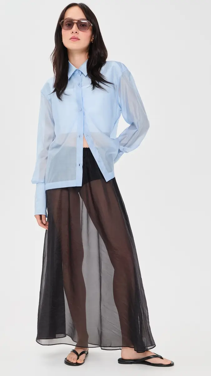 VRG GRL Solara Sheer Midi Skirt | Thumbnail 2 VRG GRL Solara Sheer Midi Skirt | Thumbnail 2