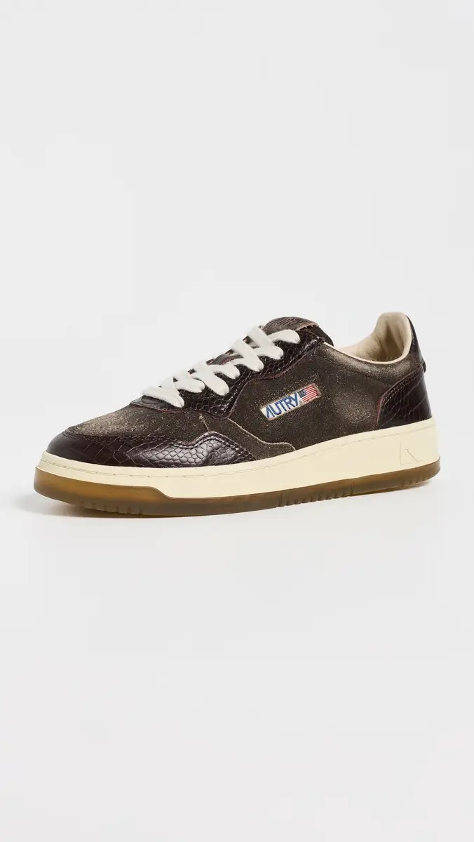 Autry Medalist Low Suede Sneakers | Thumbnail 2