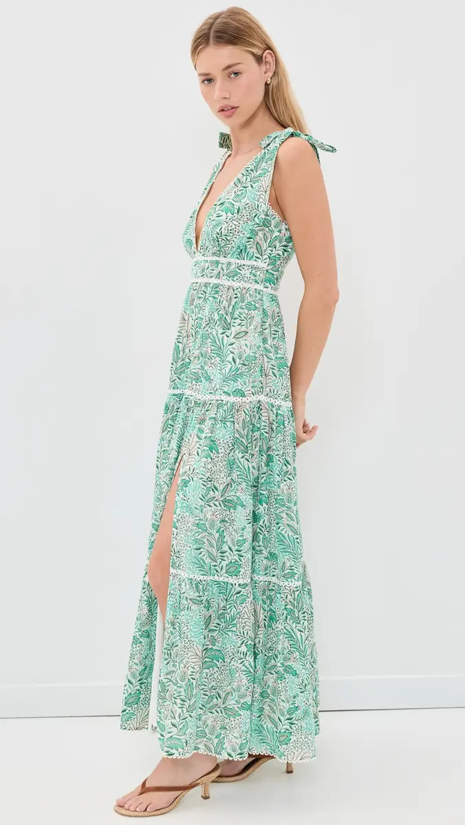 Poupette St Barth Long Perla Dress | Thumbnail 4 Poupette St Barth Long Perla Dress | Thumbnail 4