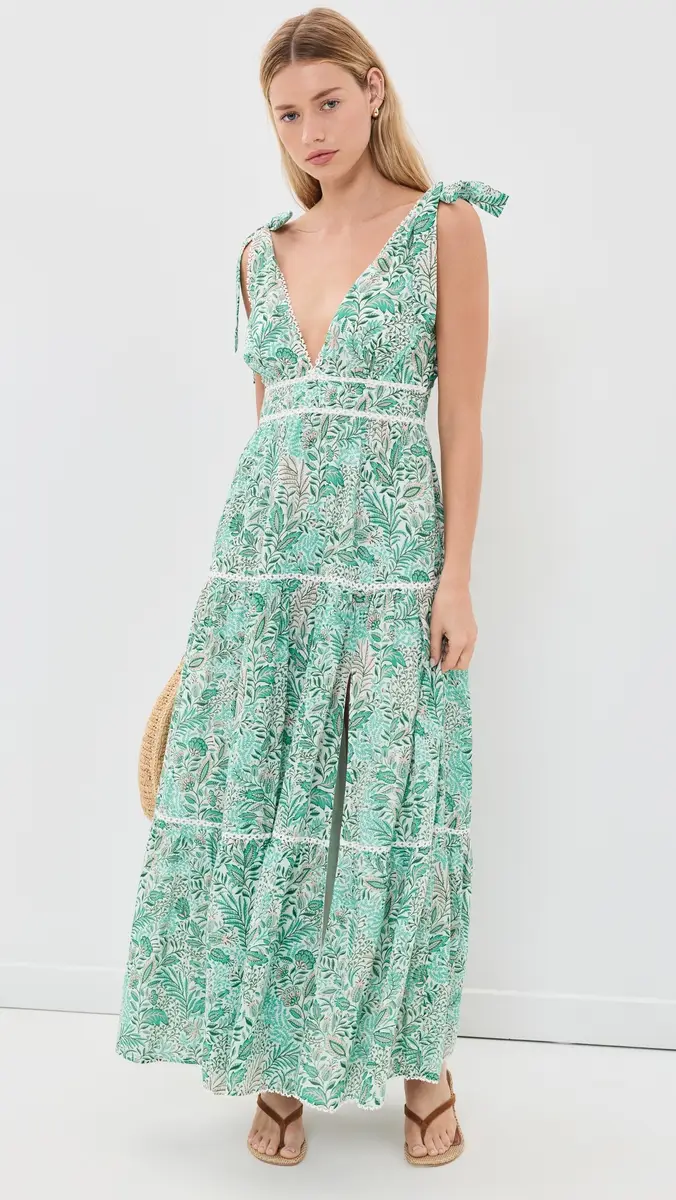 Poupette St Barth Long Perla Dress | Thumbnail 5 Poupette St Barth Long Perla Dress | Thumbnail 5