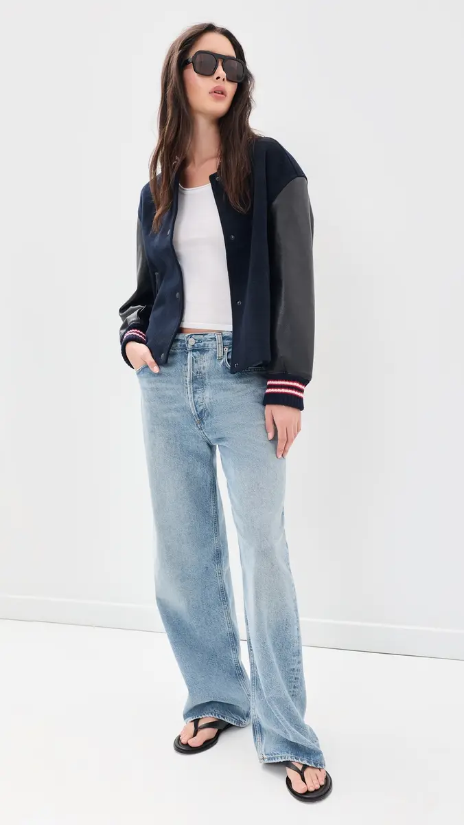 rag & bone Scarlet Varsity Jacket | Thumbnail 5 rag & bone Scarlet Varsity Jacket | Thumbnail 5
