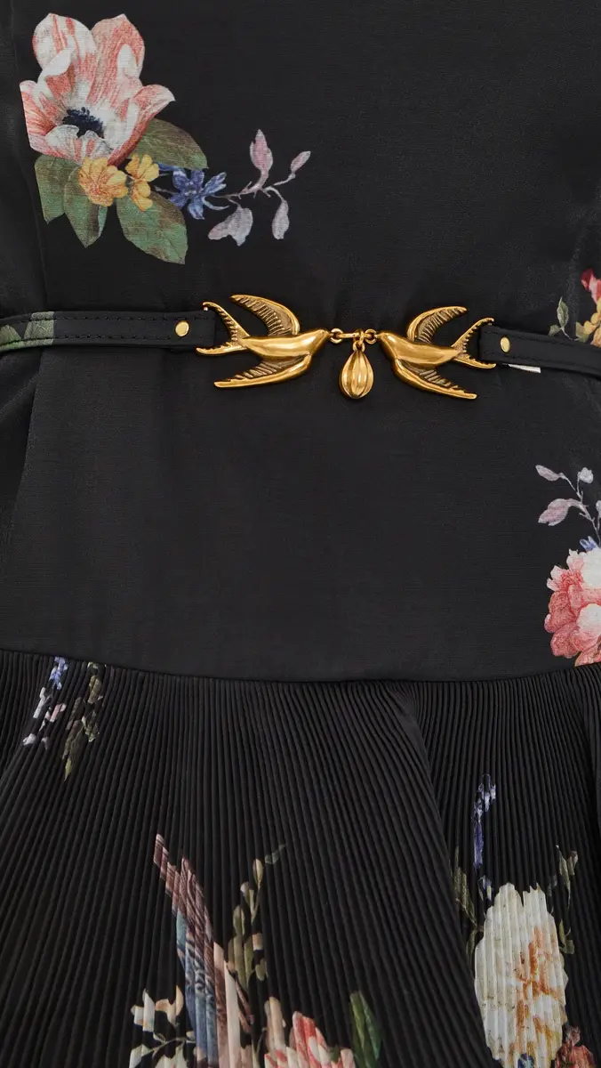 Zimmermann Pleated Sleeved Mini Dress | Thumbnail 6 Zimmermann Pleated Sleeved Mini Dress | Thumbnail 6