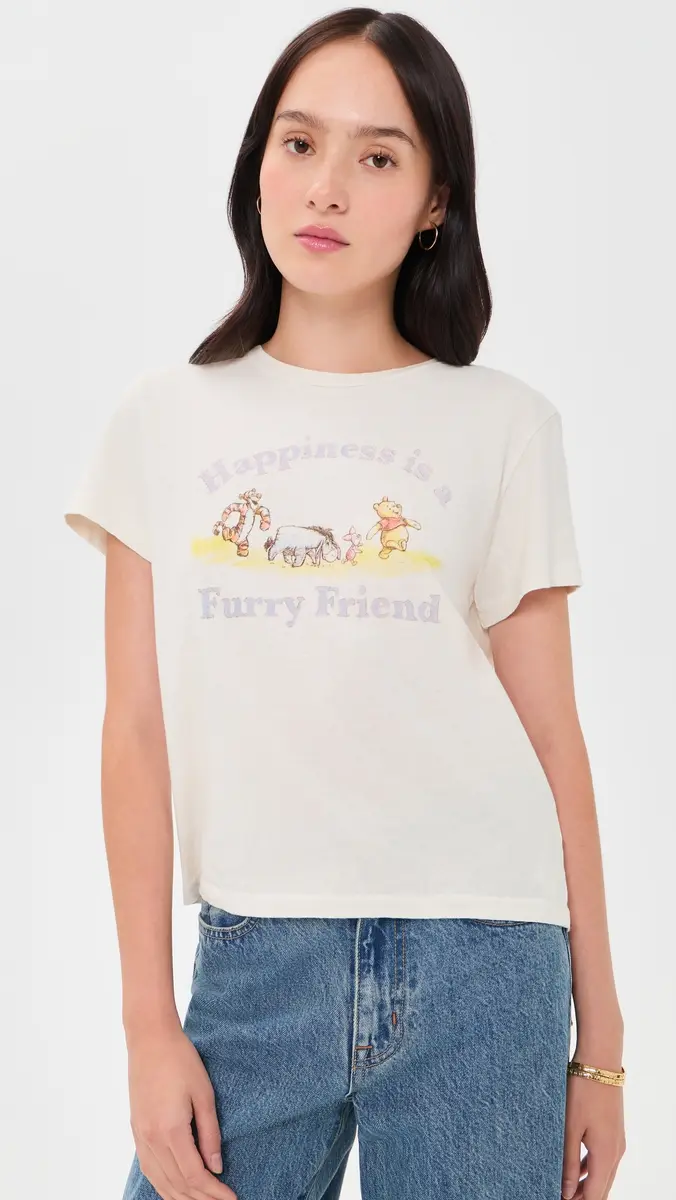 RE/DONE Classic Pooh Friend Tee | Thumbnail 2